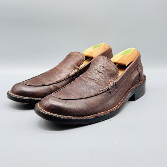 Cole Haan Shoes Mens 9 Brown Leather Loafers Slip On Dress Classic Comfort main image 6